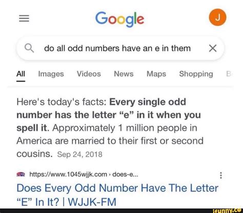 do all odd numbers have an e in them